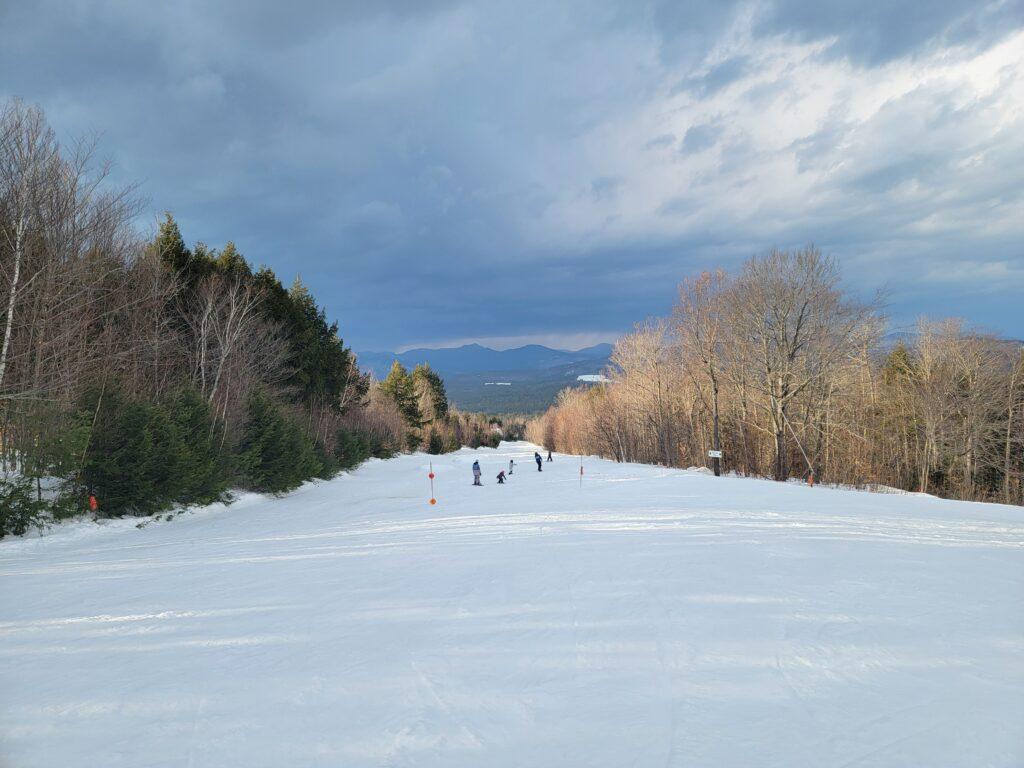 Skiing at Mt. Abram, Greenwood ME